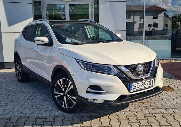 Nissan Qashqai cena 75900 przebieg: 72300, rok produkcji 2018 z Witnica małe 92